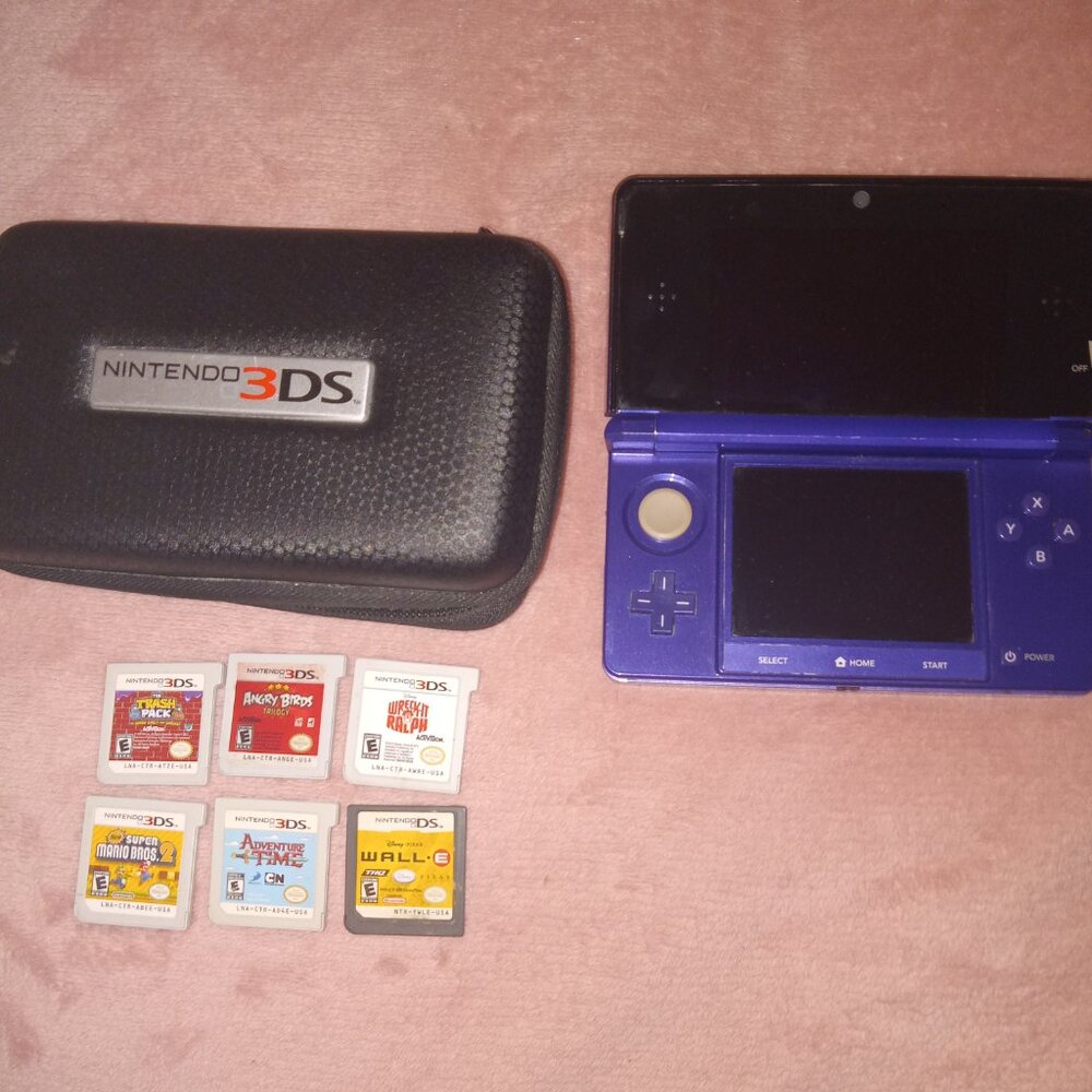 Nintendo 3DS midnight purple
